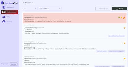 UserSaysWhat gallery image