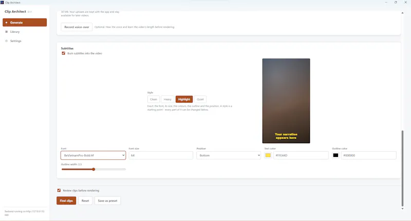 Clip Architect screenshot 8