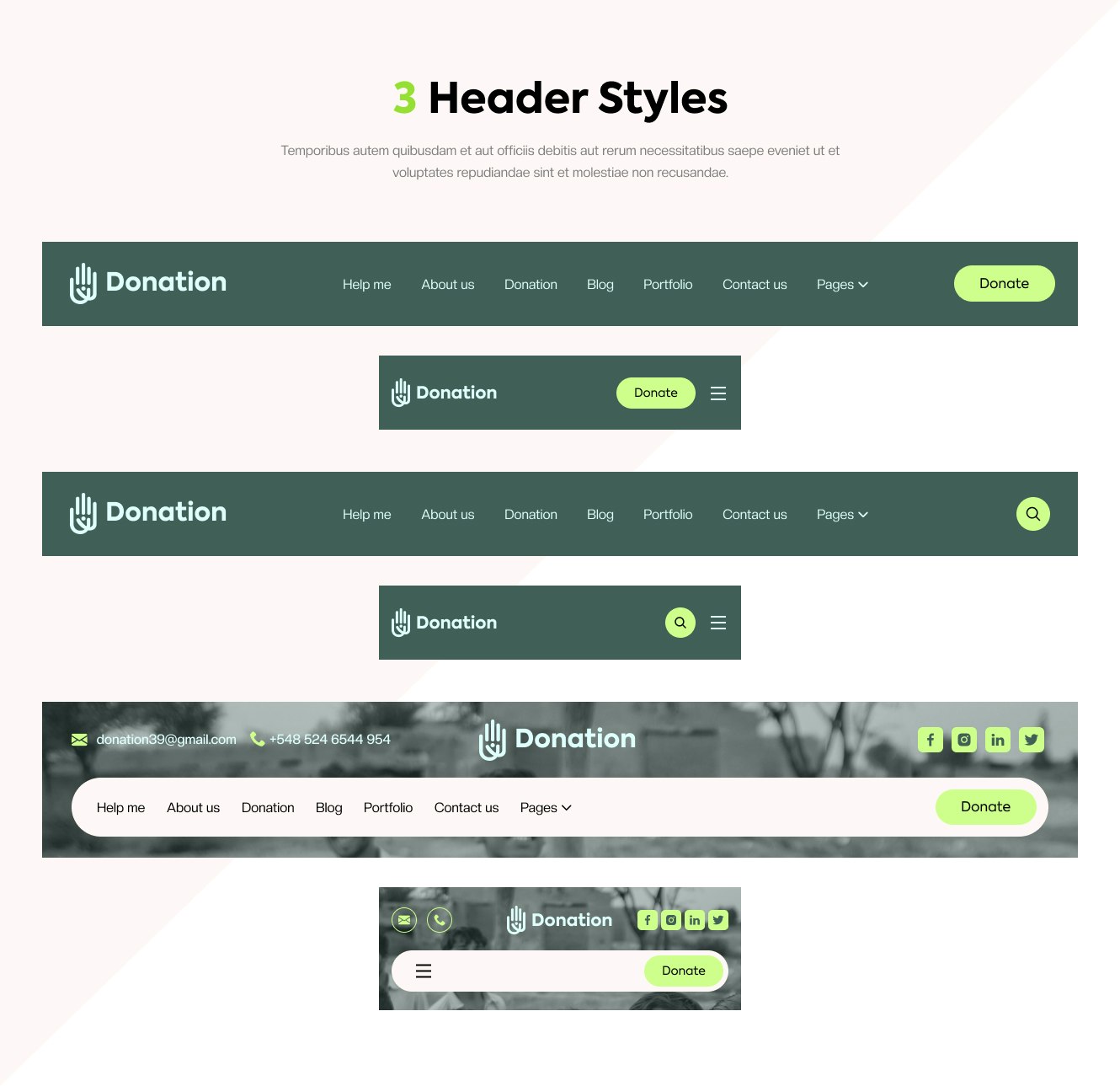 Donation NonProfit Website HTML Template media 4