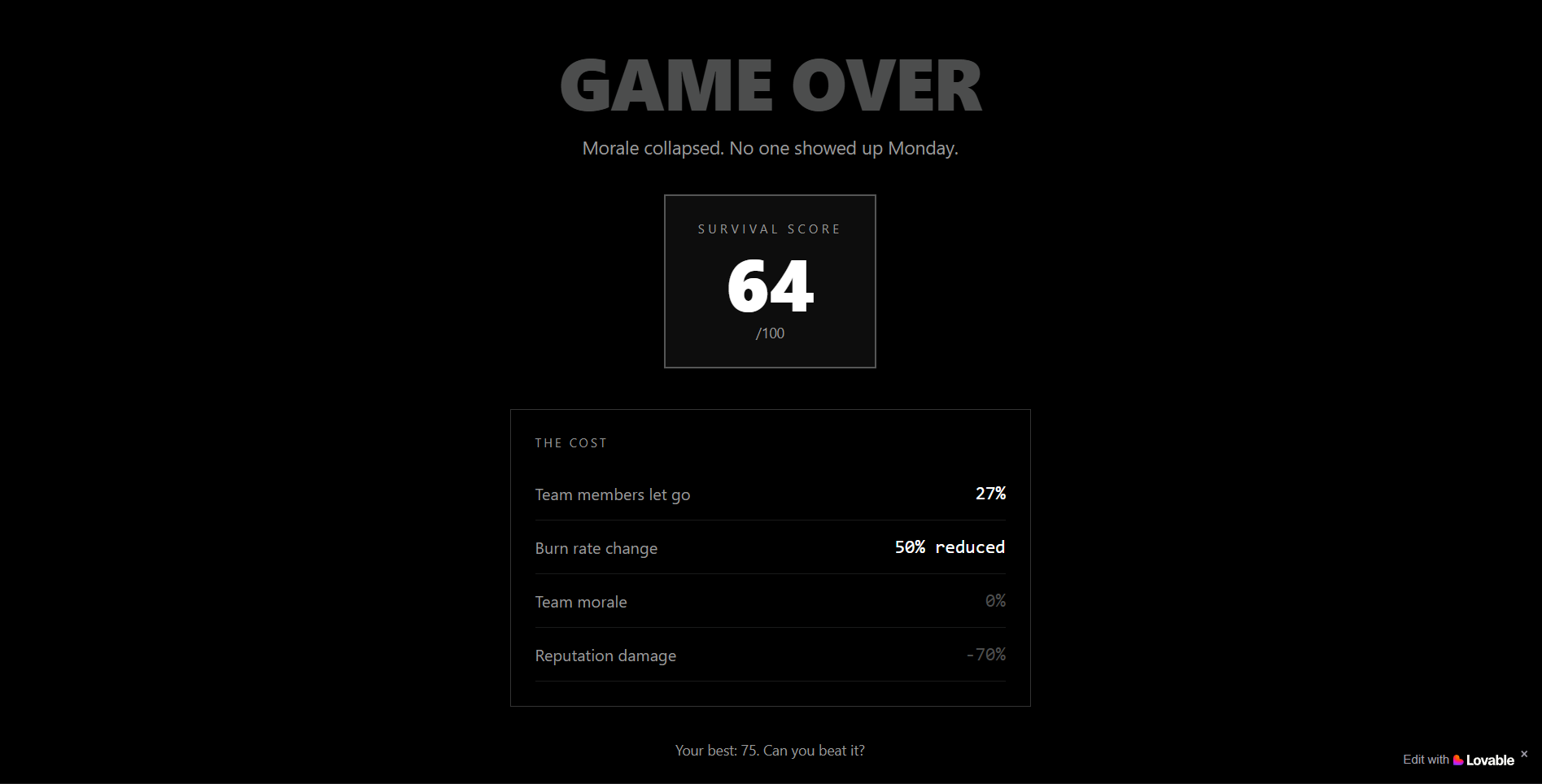 Threshold - Screenshot 2 showing product features and functionality
