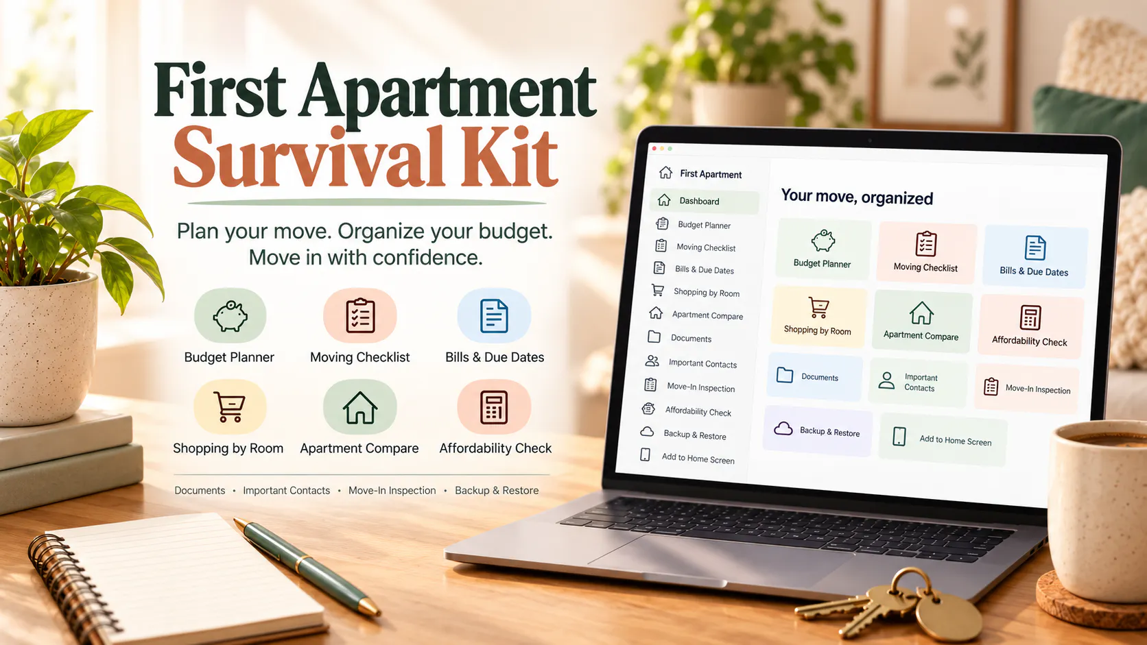 First Apartment Survival Kit gallery image