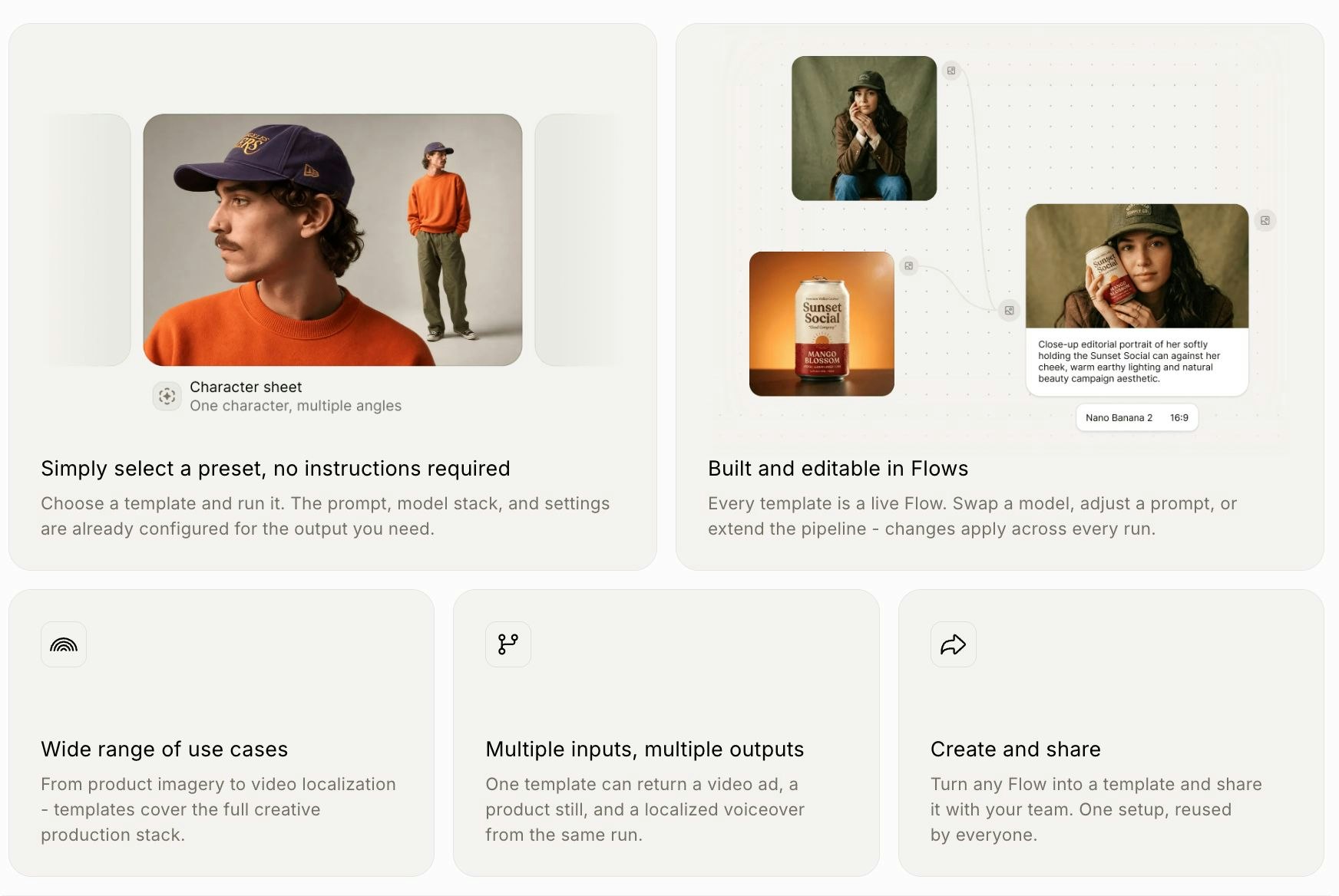 Templates in ElevenCreative gallery image