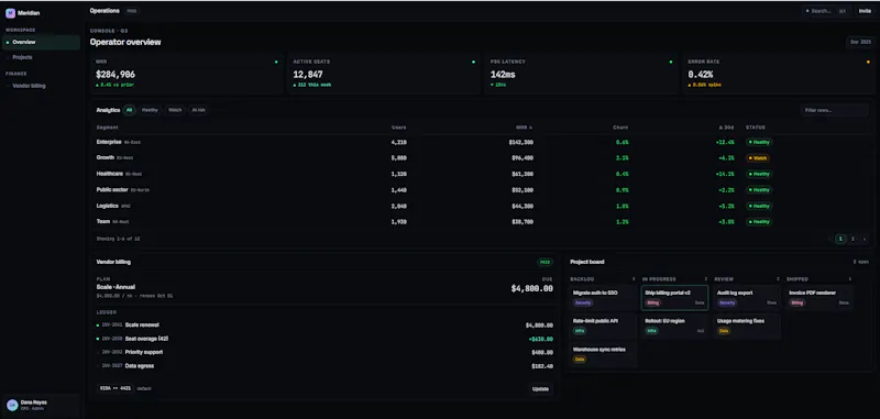 ApexGrid UI screenshot 3