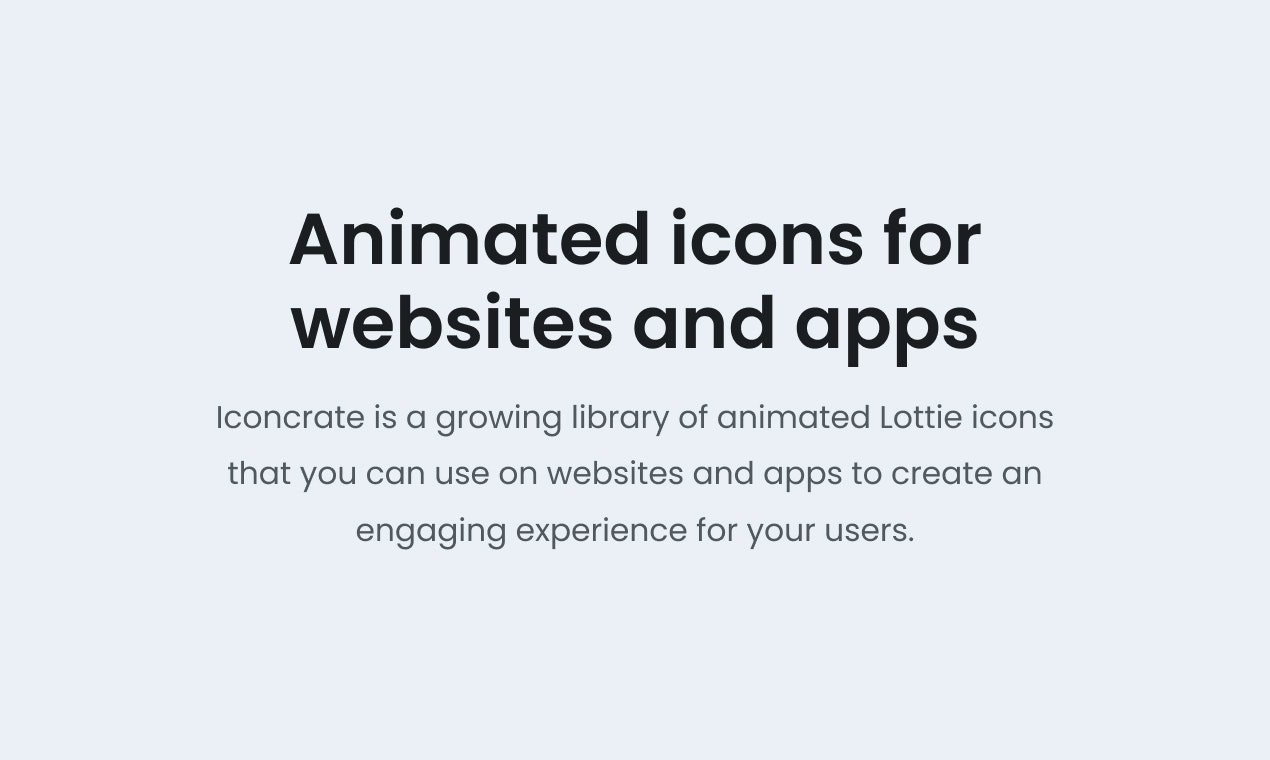 Iconcrate gallery image