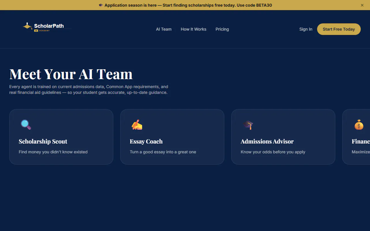 ScholarPath AI gallery image