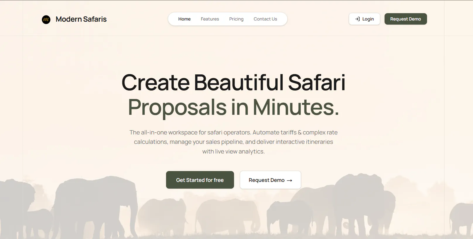 Modern Safaris gallery image