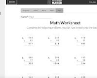 Math Sheet Maker media 2