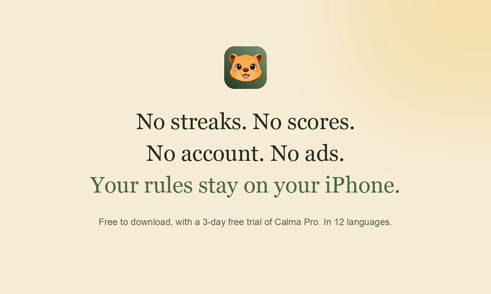 Calma screenshot 6