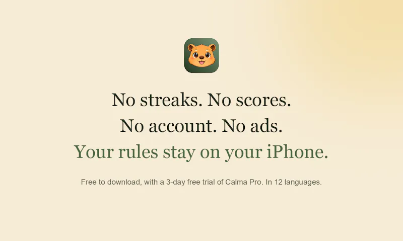 Calma screenshot 6