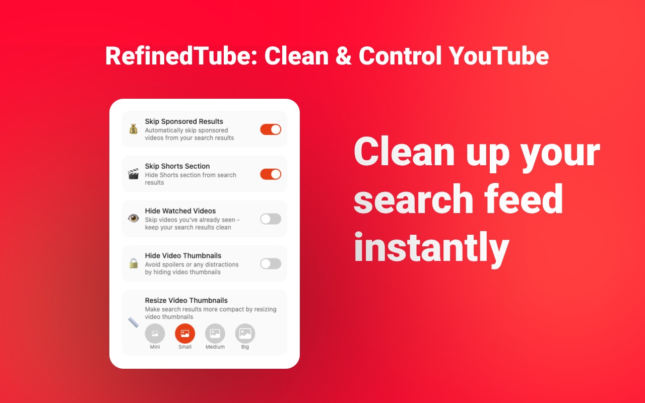 Contenedor - Limpiar y controlar YouTube media 2
