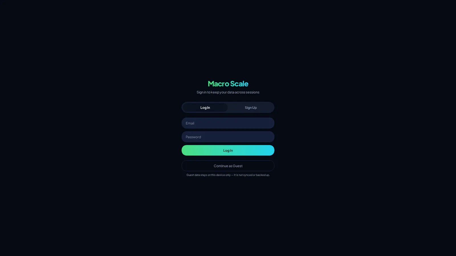 Macro Scale screenshot 1