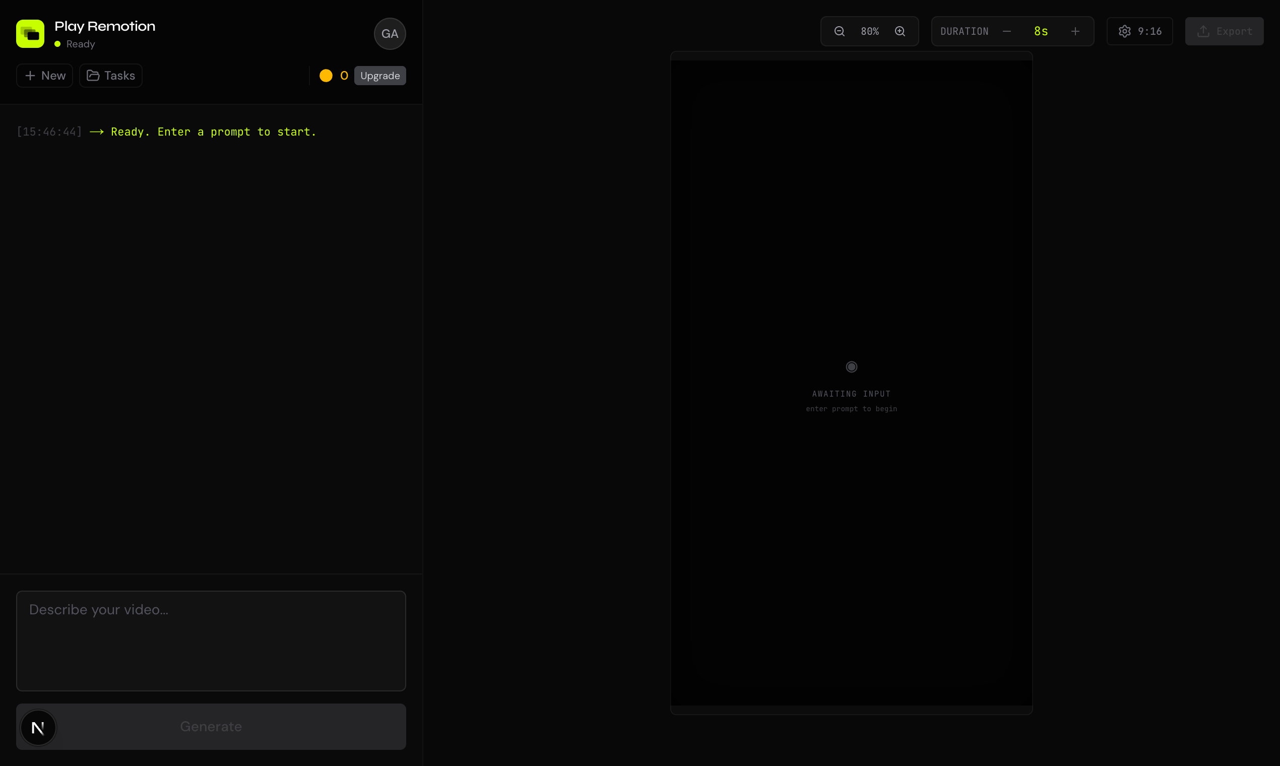 Play Remotion - Screenshot 2 showing product features and functionality