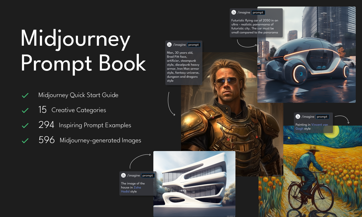 Livre rapide MidJourney media 1