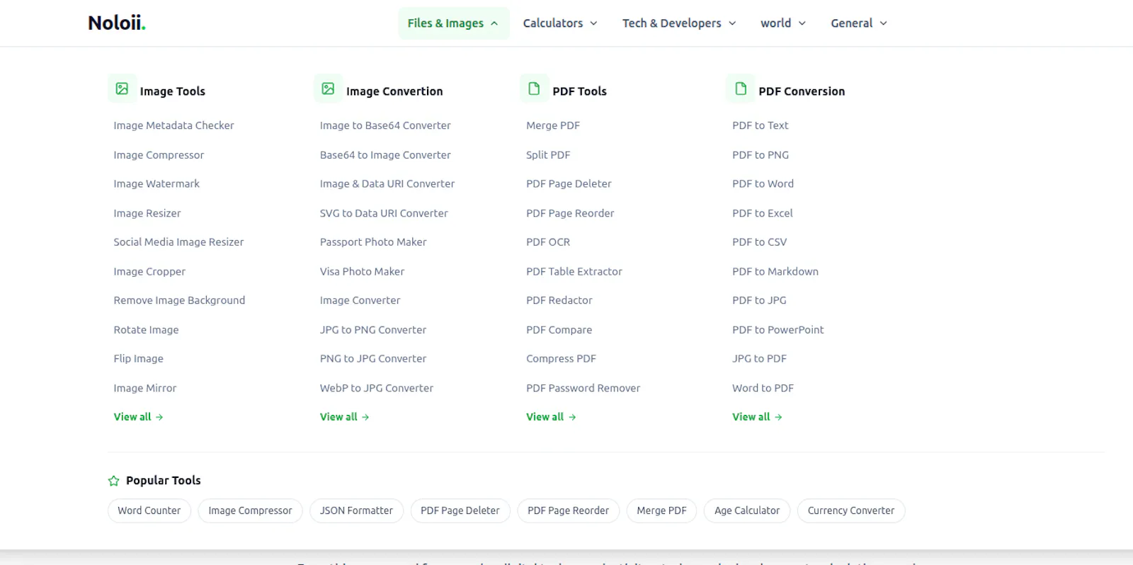 Noloii Free Online Tools Hub screenshot 4