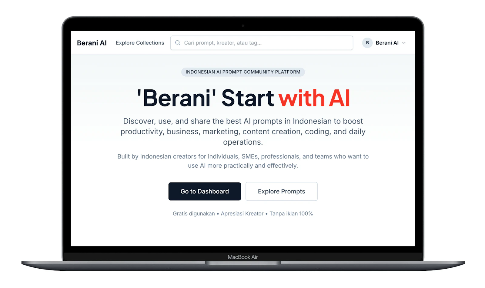 Berani AI screenshot 1