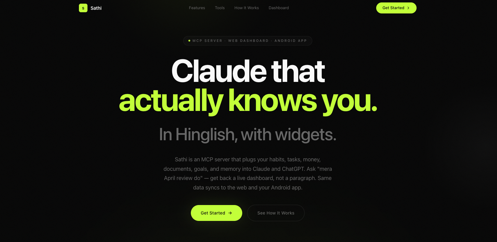 Sathi — Personal Assistant