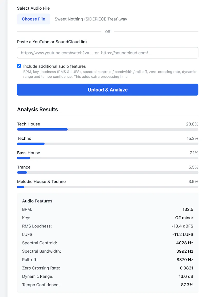 FindGenre screenshot 1