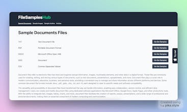 FileSamplesHub gallery image