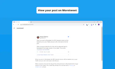 Moretweet gallery image