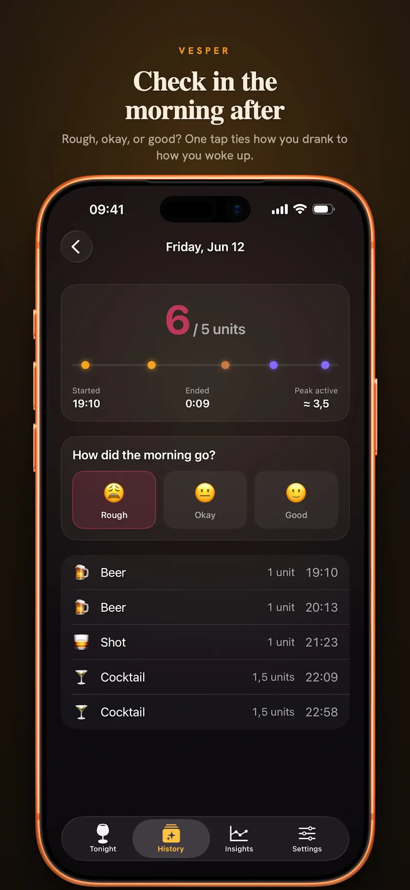 Vesper screenshot 2