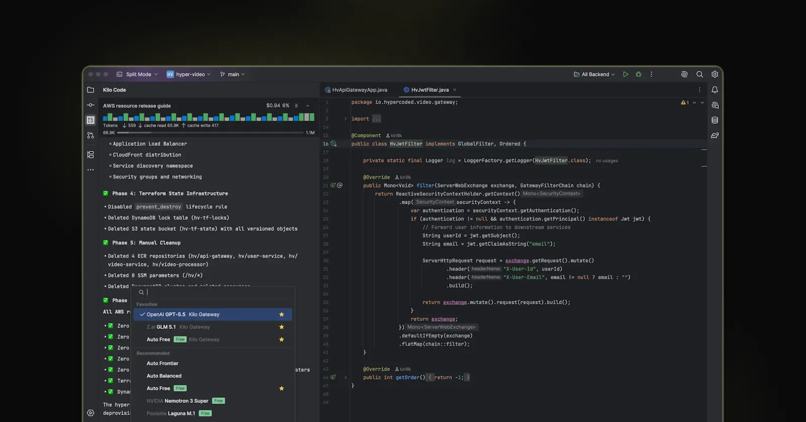 Kilo Code for JetBrains screenshot 5