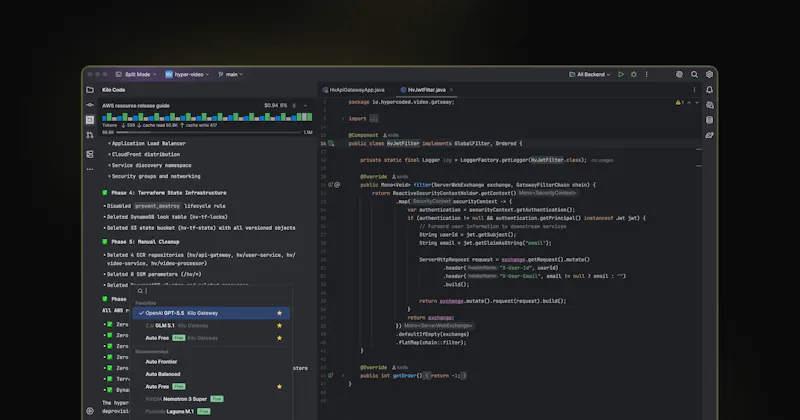 Kilo Code for JetBrains screenshot 5