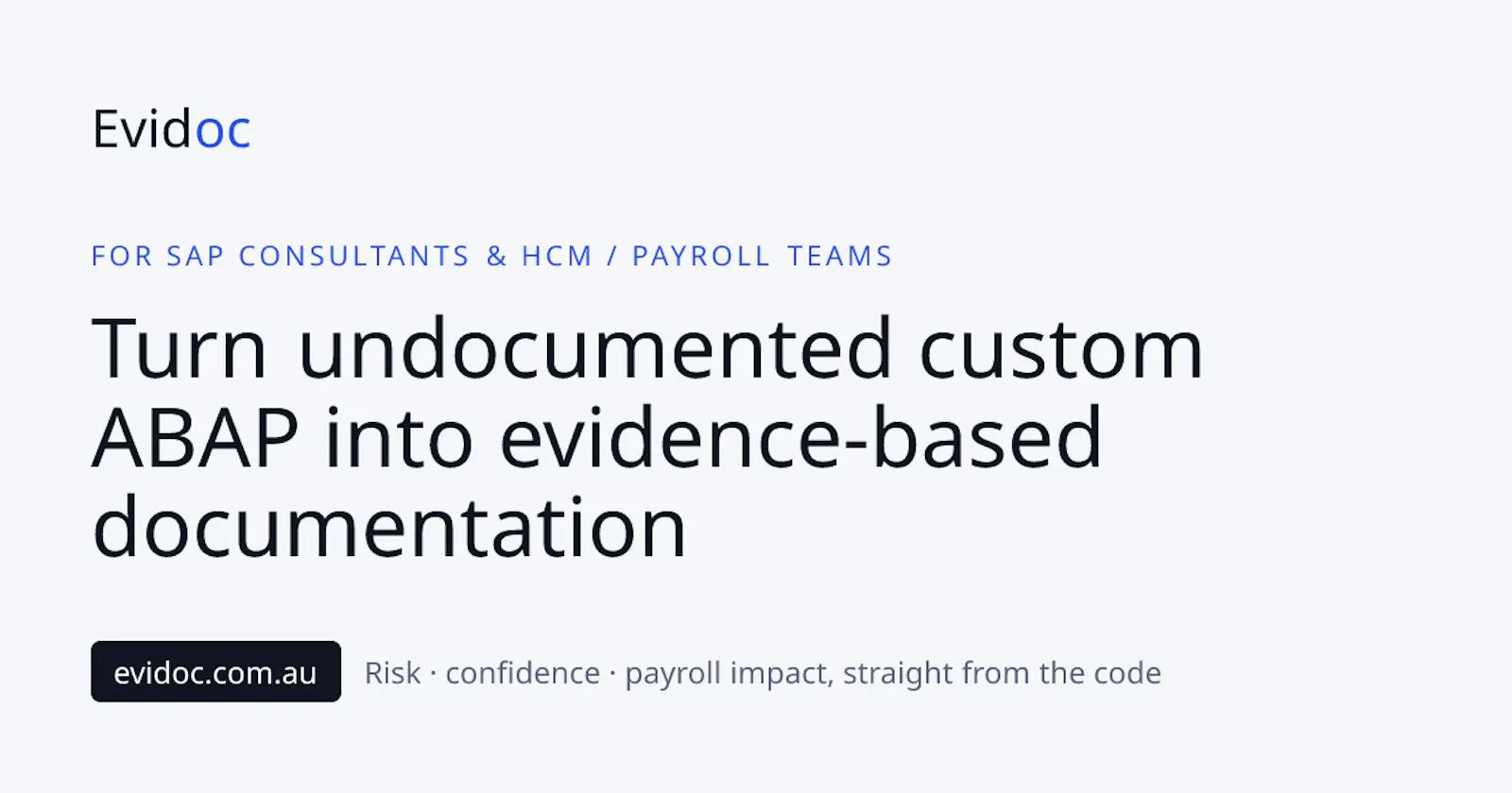 Evidoc screenshot 2