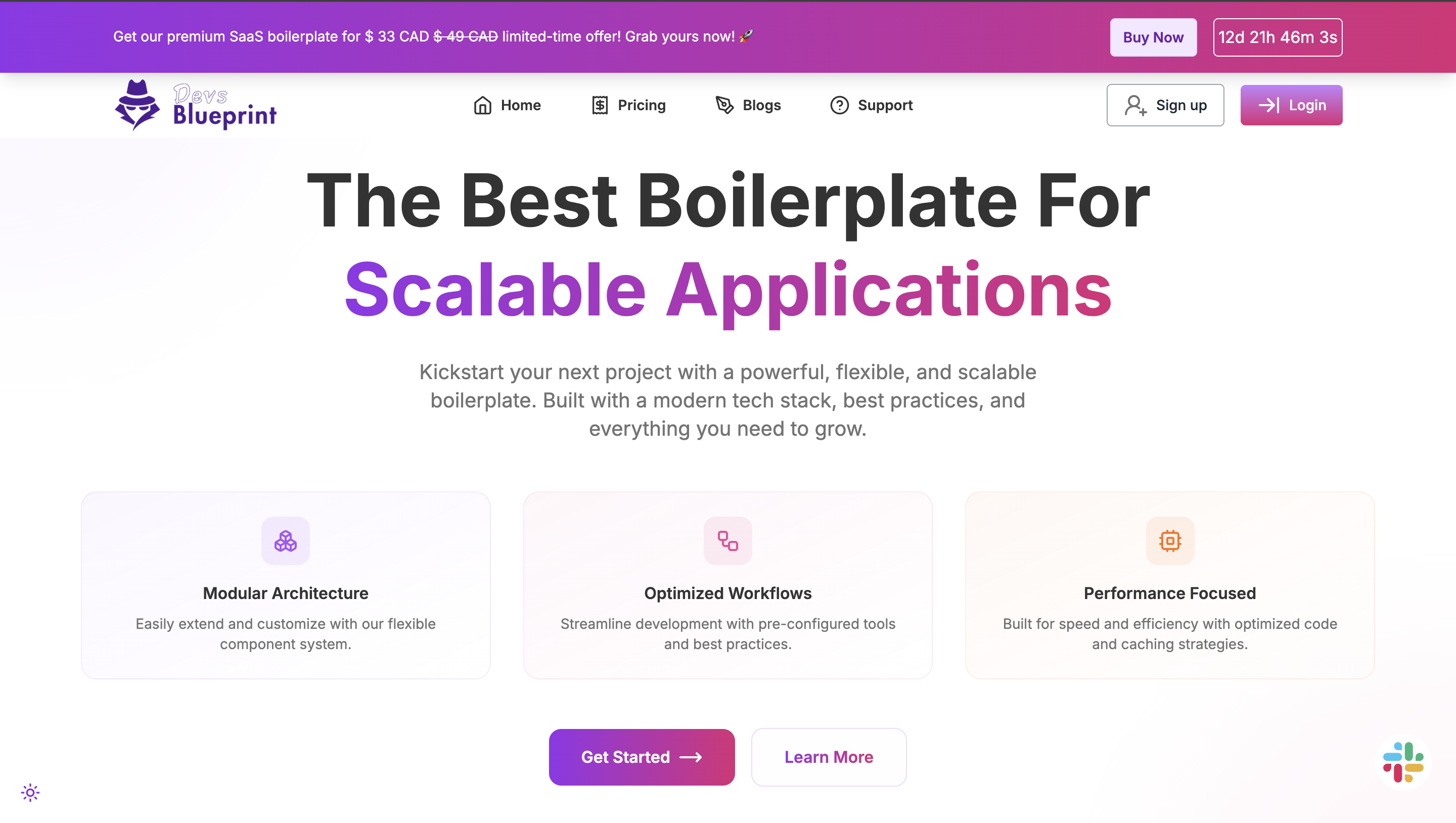 Media Devsblueprint - Boilerplate SaaS giúp bạn tiết kiệm nhiều tuần làm việc 2