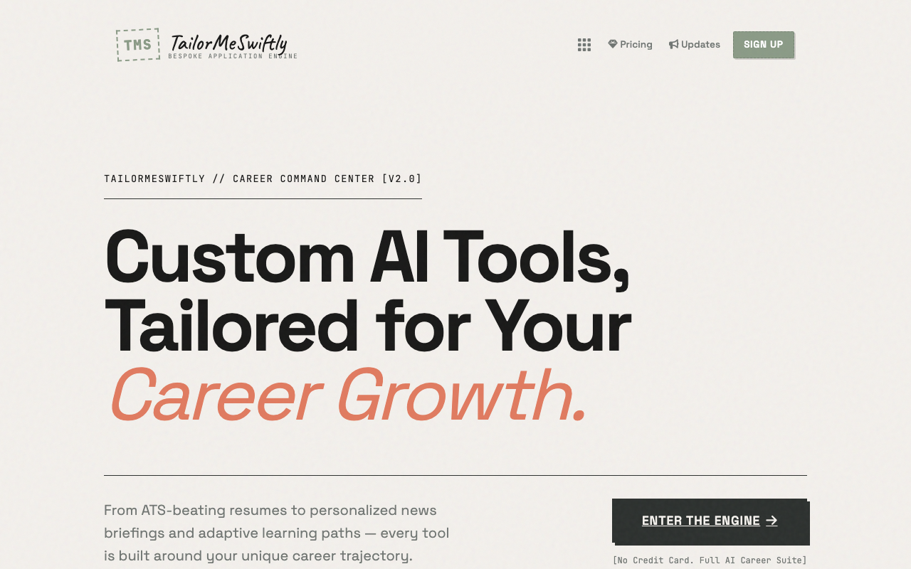 Tailor Me Swiftly gallery image