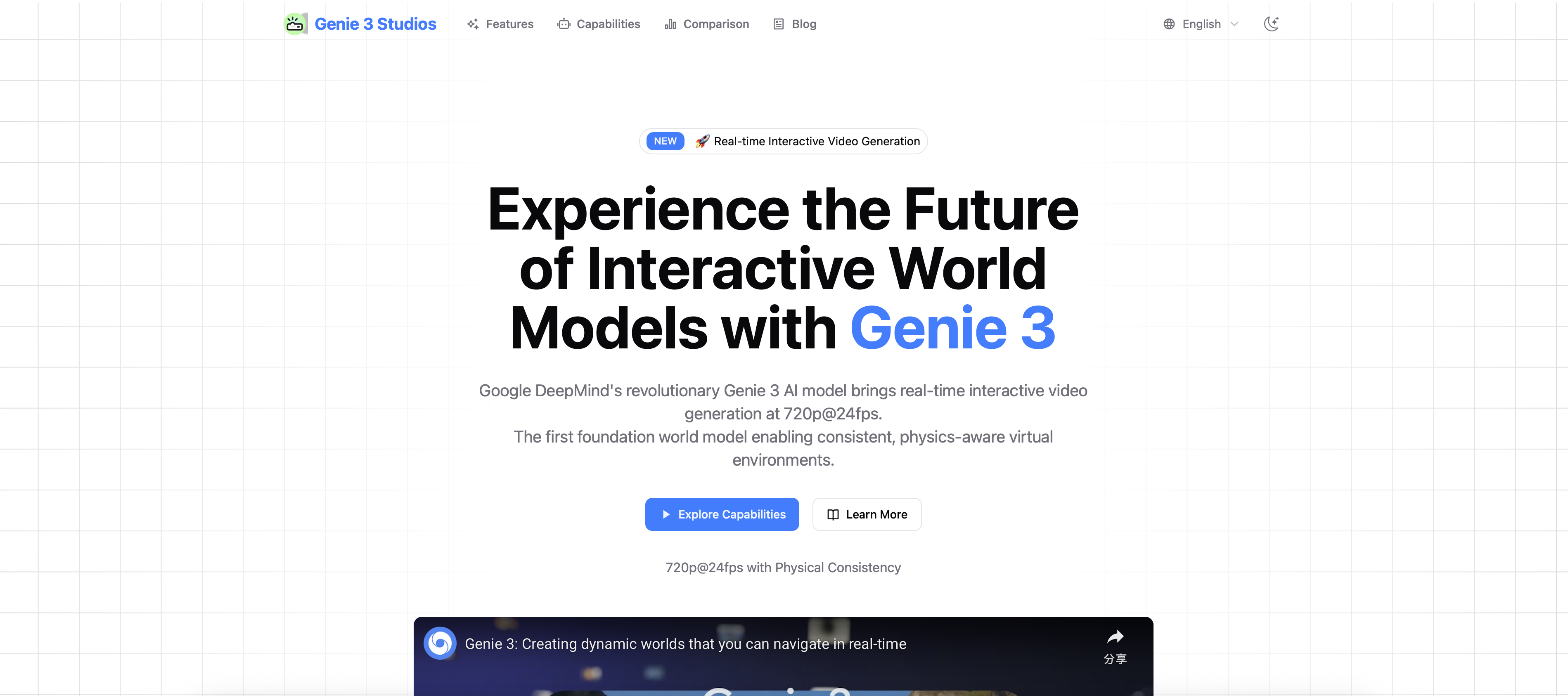 Genie 3 Studios logo