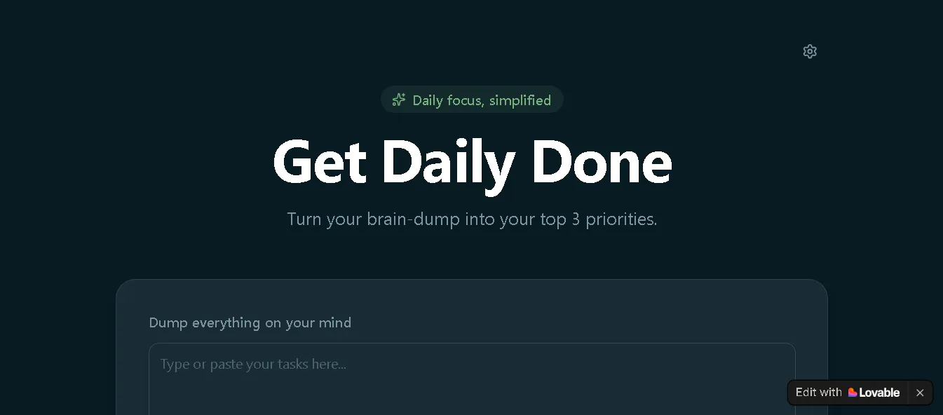 Get Daily Done  gallery image