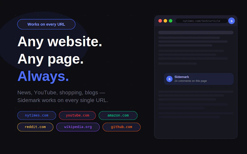 Sidemark screenshot 3