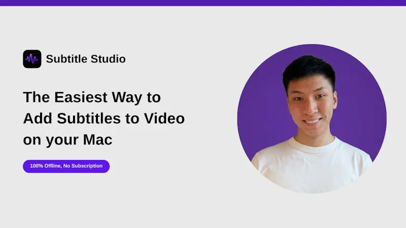 Subtitle Studio screenshot 1 (video preview)