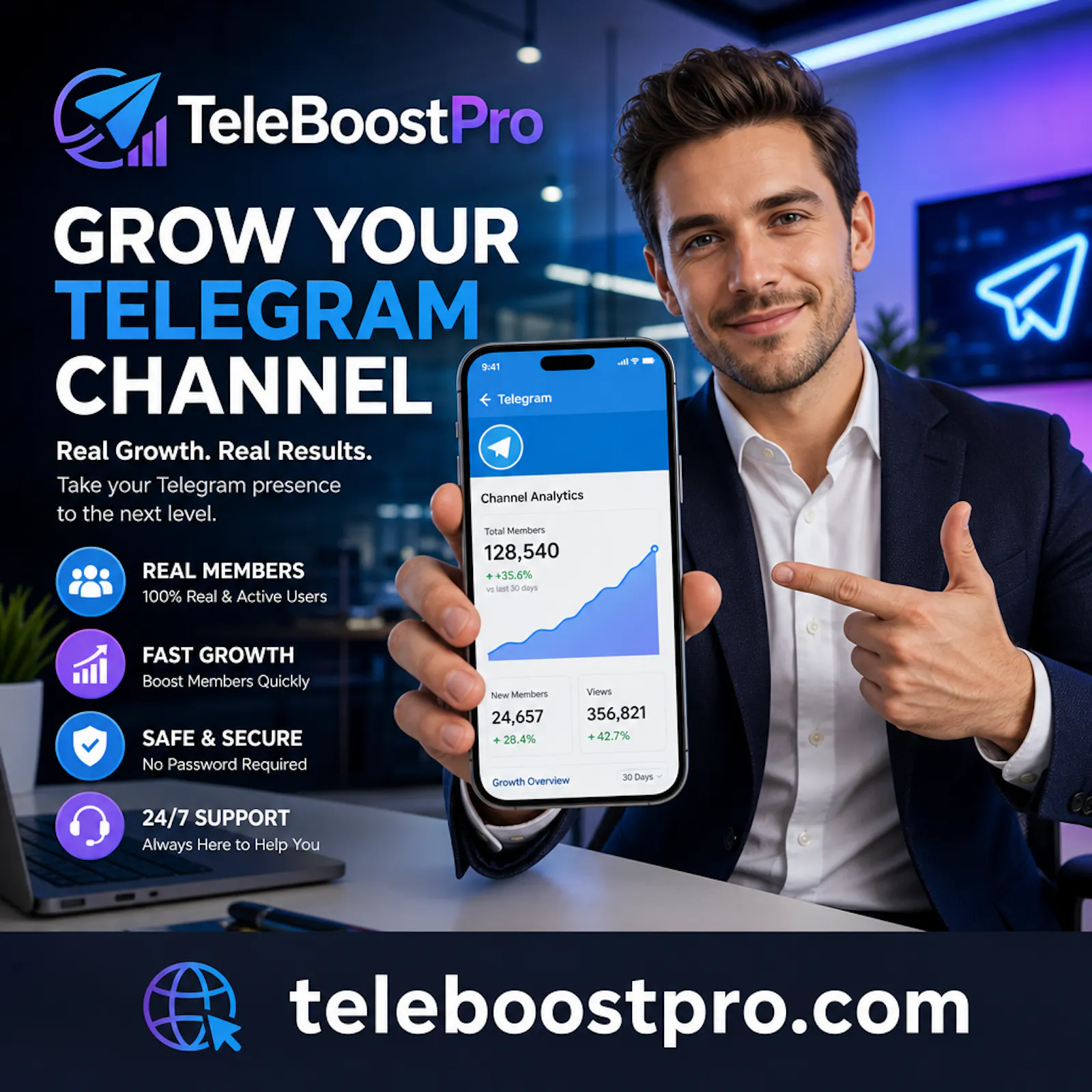 TeleBoostPro screenshot 1