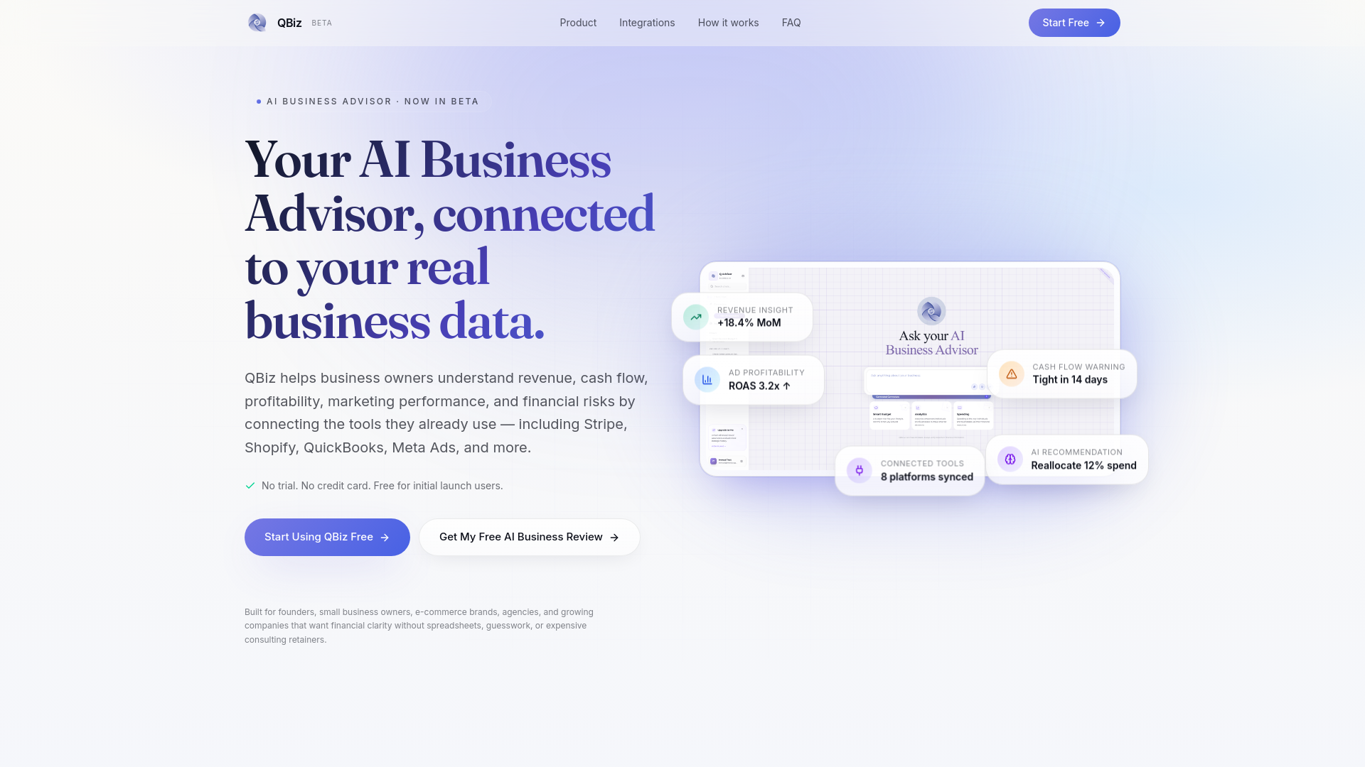 Qbiz — AI Advisor for Your Business gallery image
