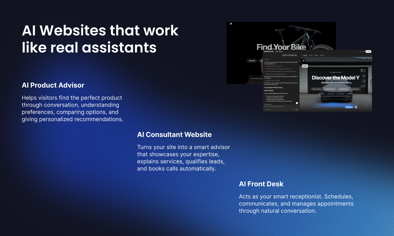 Agentplace 2.0 - Screenshot 3 showing product features and functionality
