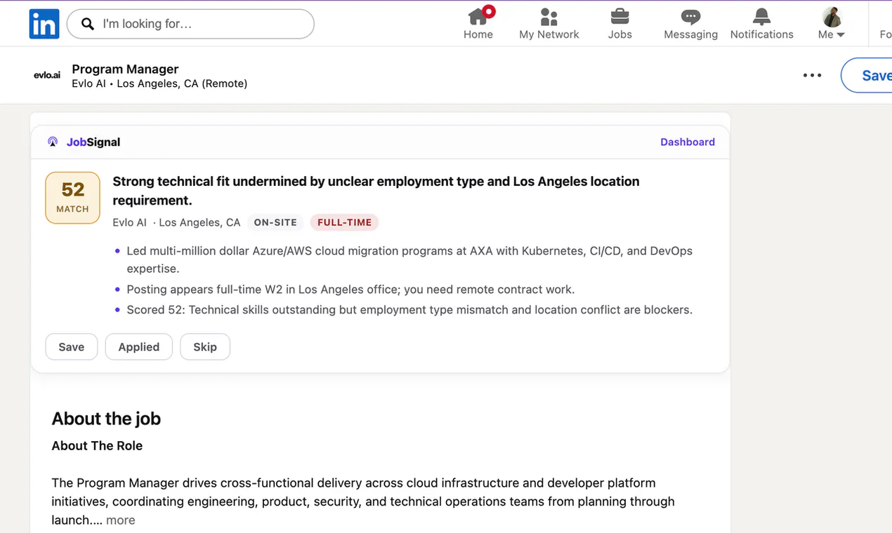 JobSignal gallery image