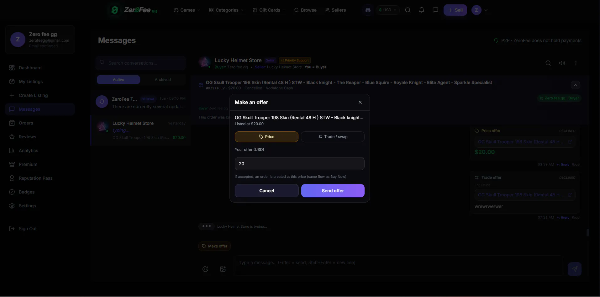 ZeroFee.gg gallery image