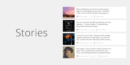 The One Project gallery image