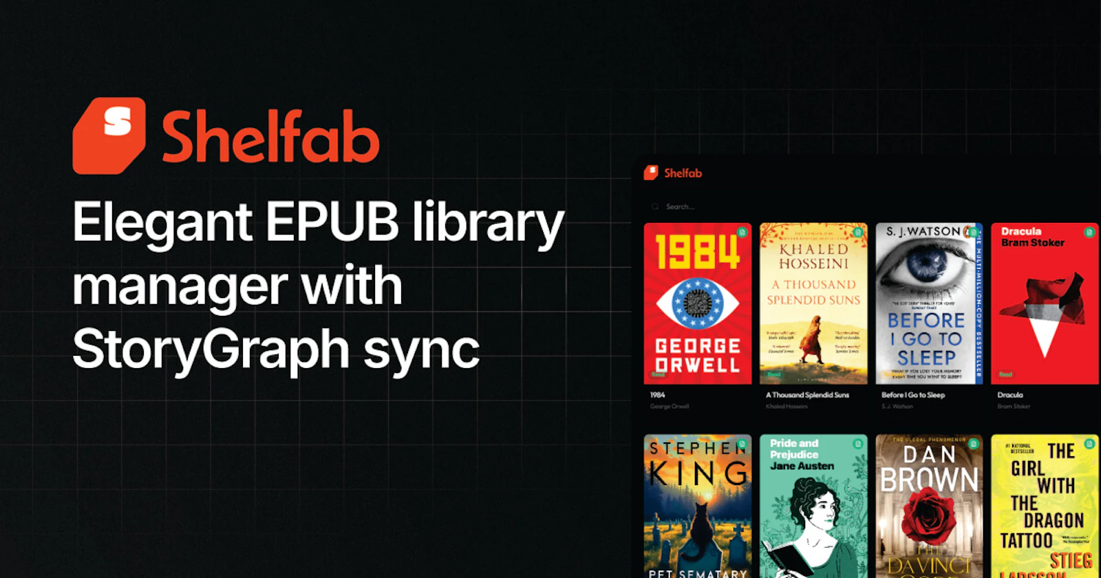 Shelfab screenshot 1