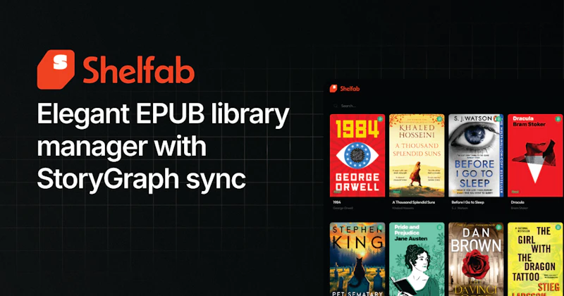 Shelfab screenshot 1
