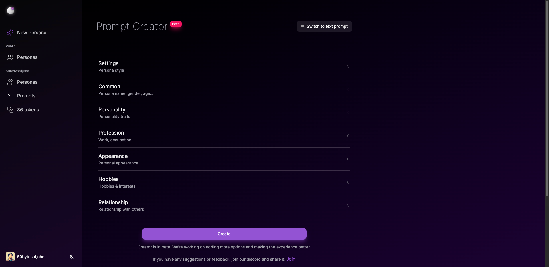 Persona gallery image