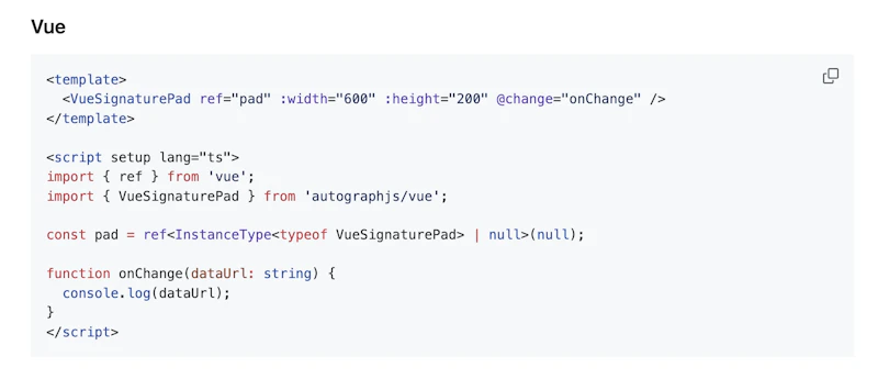 AutographJS screenshot 5