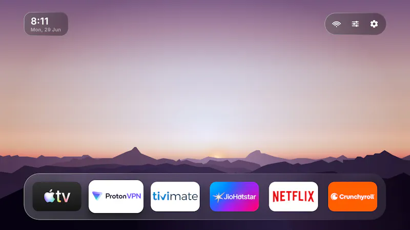 Tarang Launcher screenshot 1