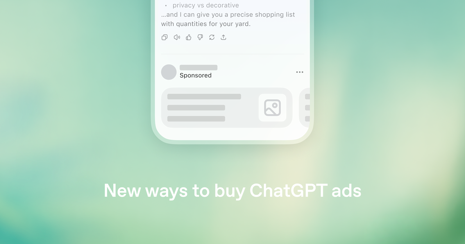 Ads in ChatGPT gallery image