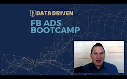 Facebook Ads Bootcamp by Data Driven media 1