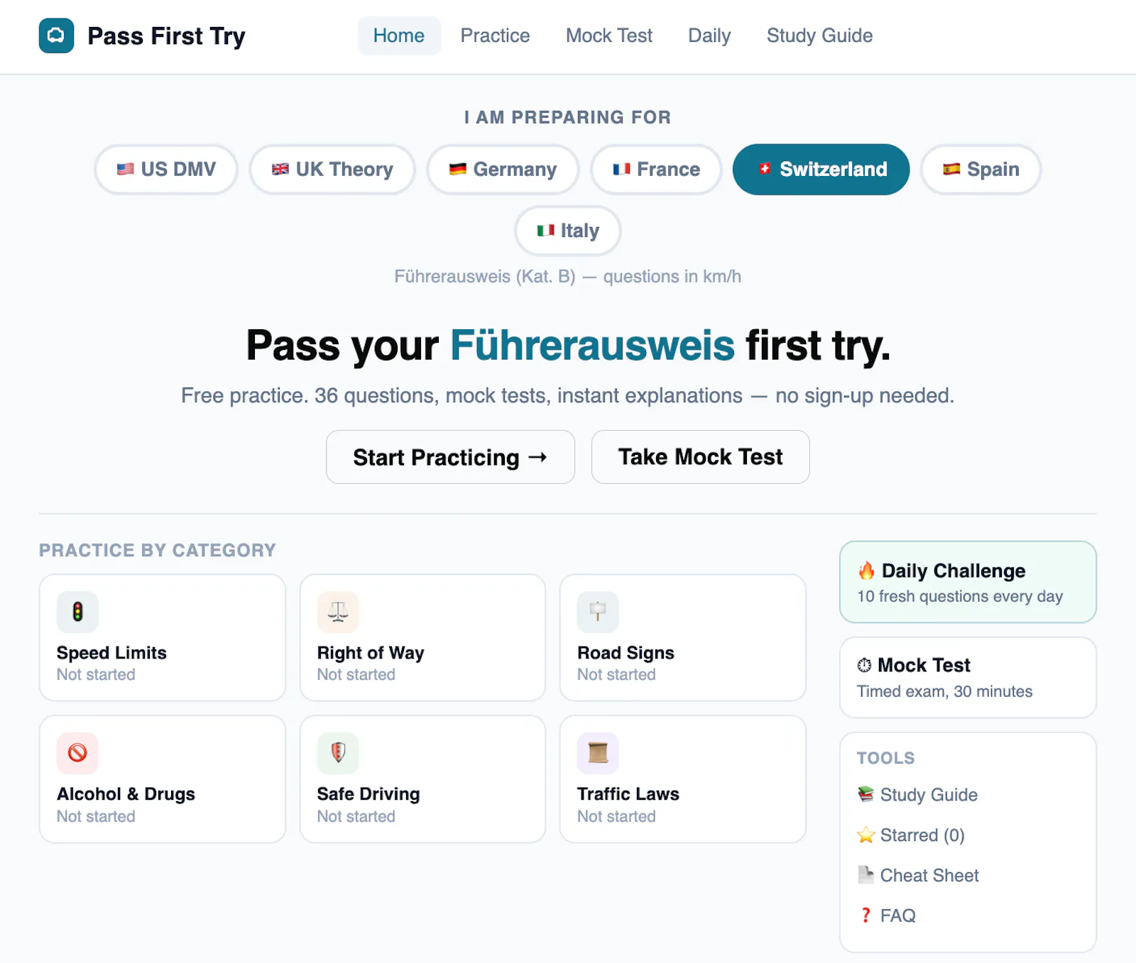 Pass First Try screenshot 1