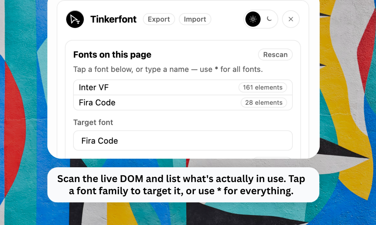 Tinkerfont gallery image