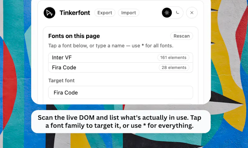 Tinkerfont screenshot 5