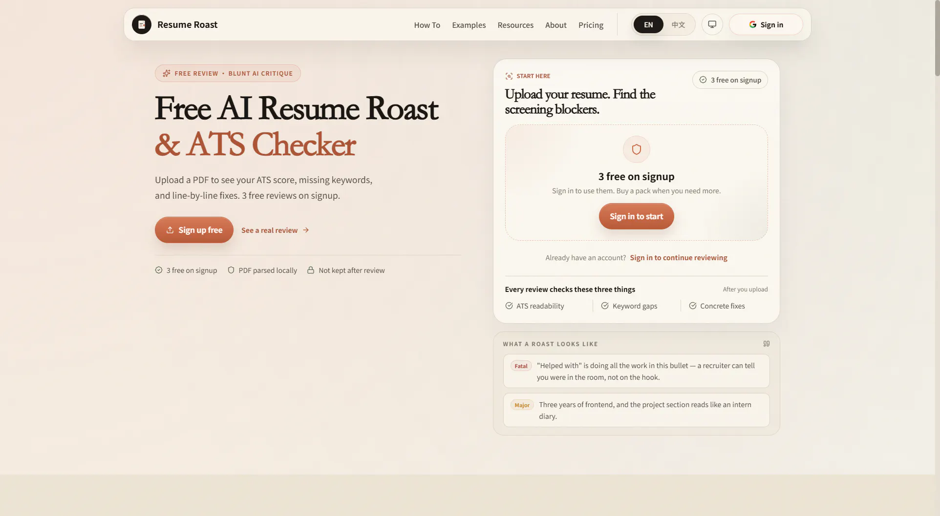 Resume Roast gallery image
